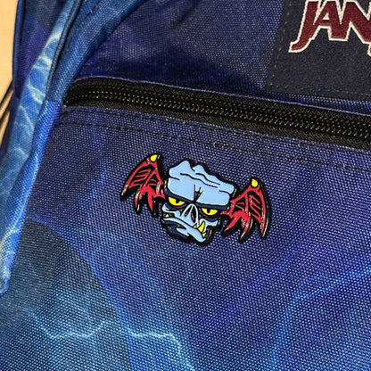 Little Goblin blue soft enamel lapel pin